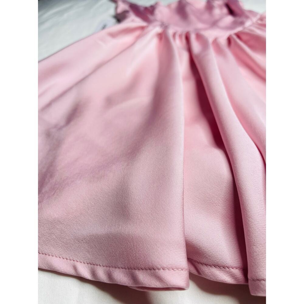 Princess Polly womens Straplie Mini Dress Pink size 0 New with tags Coquette - Picture 11 of 14